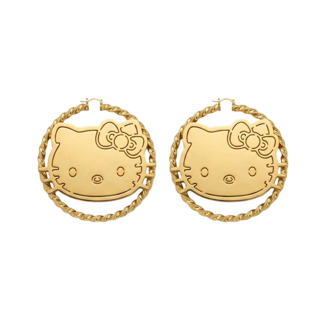 Y2Kitty Hoops